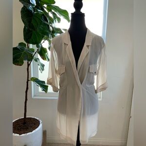 NWT Mango Creme Tunic